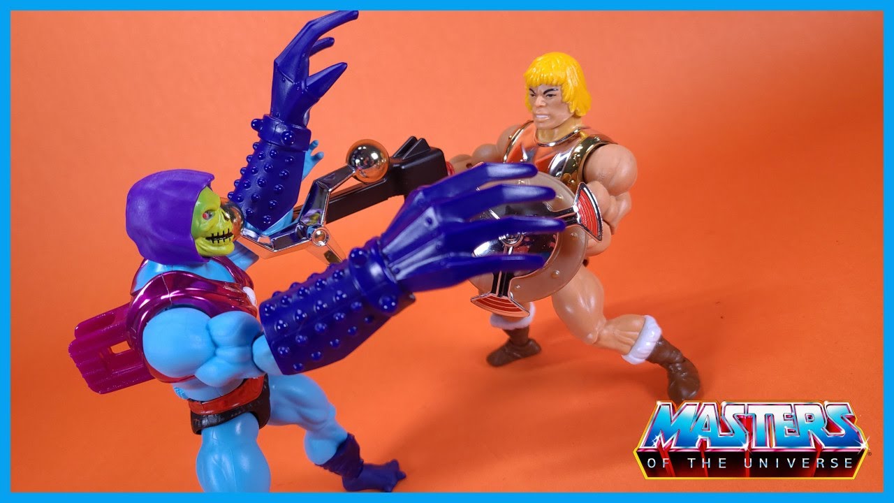 Masters of the Universe Origins TERROR CLAWS SKELETOR & FLYING FISTS HE-MAN Action Figure Review