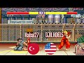 Ft5 sf2ce kabal27 tr vs djilk0615 us street fighter ii champion edition fightcade may 15