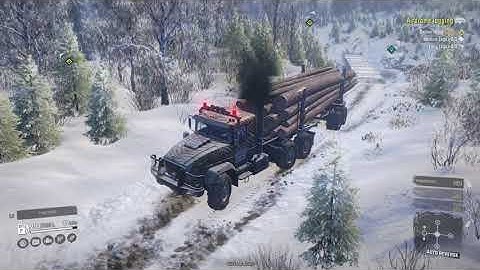 SnowRunner Airdrome Logging