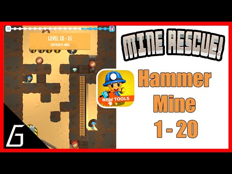 Mine Rescue | Gameplay Level 10 | Hammer Mine Solution