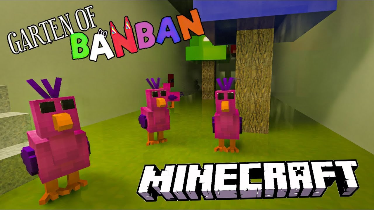 Realistic Map] Garten of BanBan 2 in Minecraft - map 