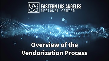 Overview of the Vendorization Process