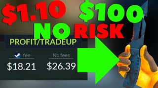 Turning $1 Into $100 In CS2 Using CS2 Tradeups
