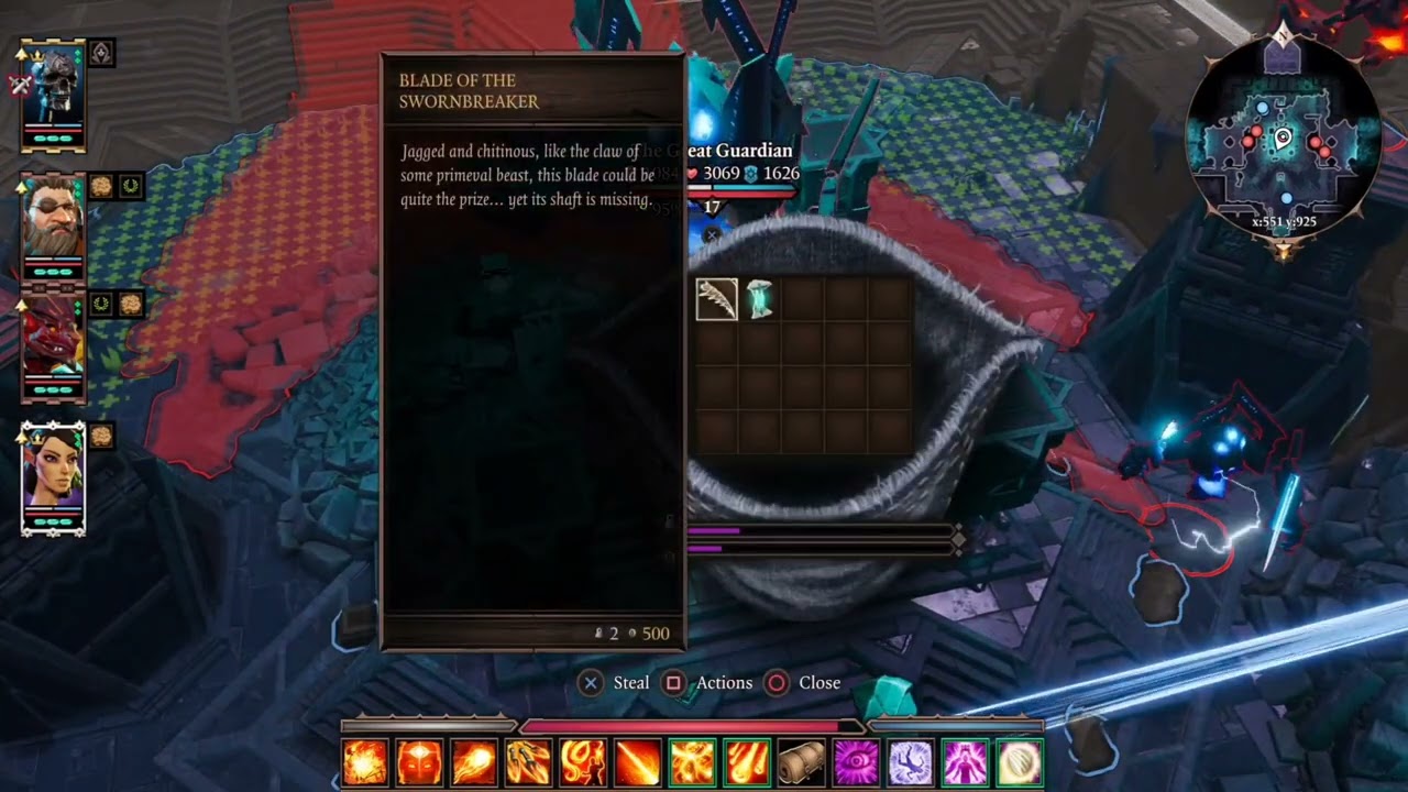 Divinity Original Sin 2 - Pickpocketing the Great Guardian