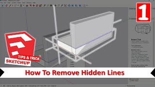 Sketchup How To Remove Hidden Lines