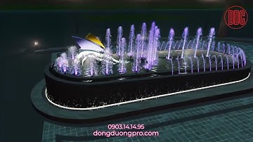 Đài Phun Nước Hà Tiên Nhạc Nước Đông Dương Thiết Kế Lắp Đặt 2024 #daiphunnuoc