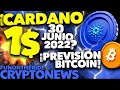 ¡CARDANO 1$ 30 JUNIO 2022? ¡PREVISIÓN PRECIO BITCOIN JUNIO 2022!