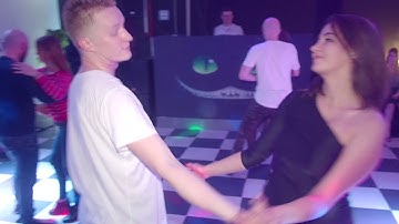 DJ Agent Smith Party. Dmitriy Malshakov & Polina Kuritsyna. Zouk improvisation.