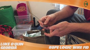 Rope Logic Wire Fid: TreeStuff.com Customer Luke O