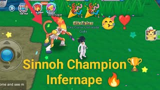 How to get Infernape ❣️ in Idle monster Storm Ex game #viralvideo #pokegamer #pokemonunite