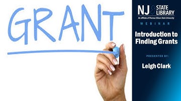 Introduction to Finding Grants