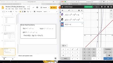 Evaluating Function using desmos