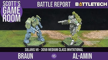 BattleTech Battle Report: Braun vs Al-Amin