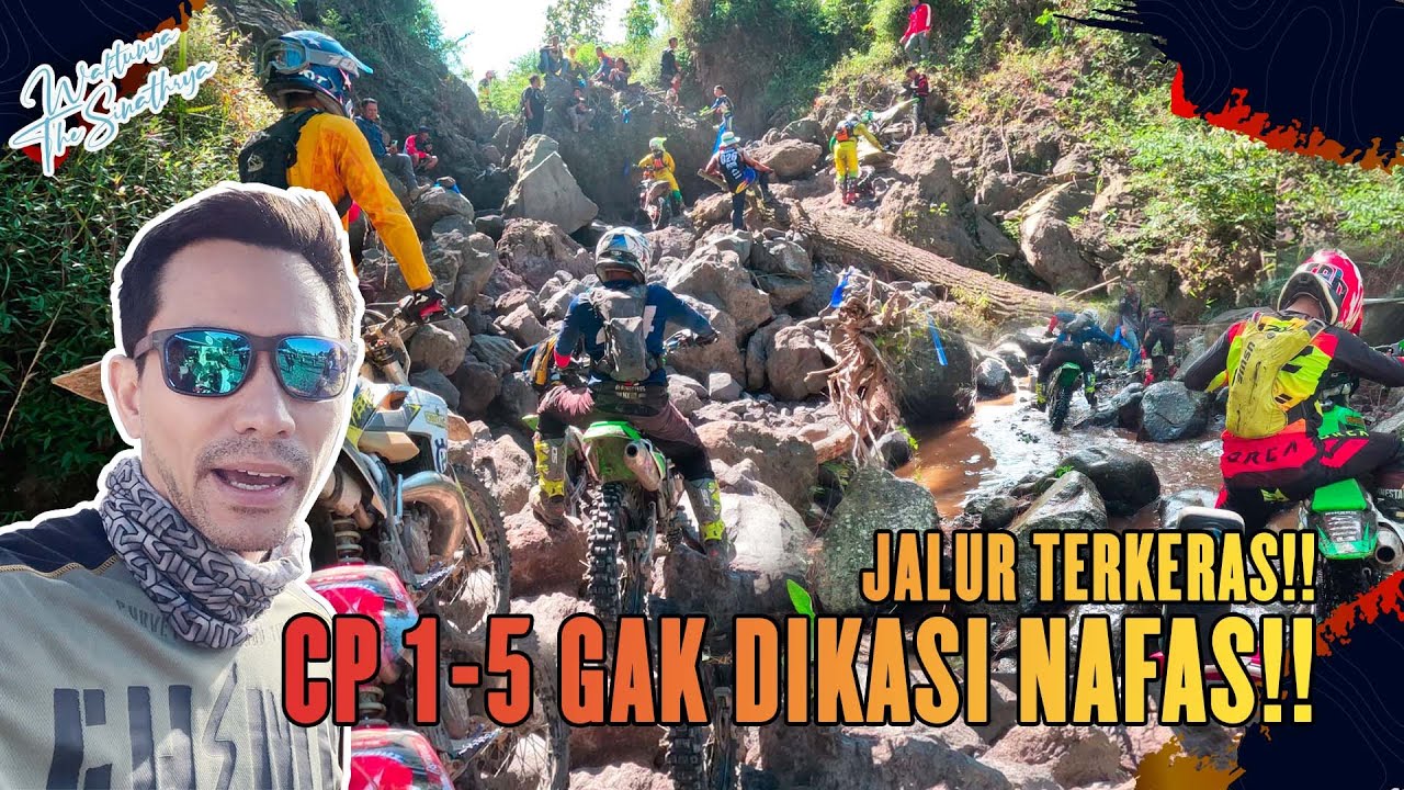NYARIS CRASH TABRAK WARLOK!! OBOY 2 KALI BACK FLIP! DAY 2 HARD ENDURO BLACK PARADE XI PRONOJIWO!!