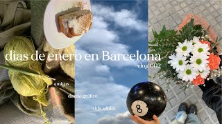 vlog002 - estudiar en Barcelona (diseño gráfico, entregas finales, planes con amigas, vivir sola...)