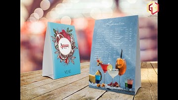 Thiết kế gia huy - Mẫu menu bìa cứng RẺ - BỀN - ĐẸP