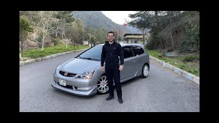 HONDA CİVİC TYPER GÖRÜNÜM 2002 MODEL EP2 , TEST SÜRÜŞÜ , KESİCİ ,YAKIT TÜKETİMİ ,VTEC, OTOMATİK ,EP3