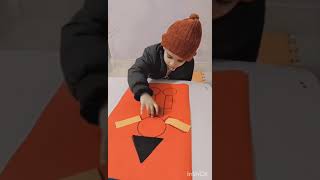 Shapes Come Alive: Nursery Class Shape Paste Extravaganza at EuroKids Noida