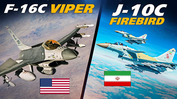 USA F-16C Viper Vs Iranian J-10C Firebird + Confused Patriot | Digital Combat Simulator | DCS |