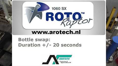 RotoRaptor Flexi Batch Micro Loading/ unloading bottle by an Robot