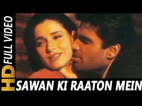 Sawan Ki Raaton Mein Baaton Hi Baaton Mein  Abhijeet Kavita Krishnamurthy  Ek Tha Raja 1996 Songs