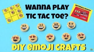 😍 DIY EMOJI GAMES FOR KIDS - HOW TO MAKE AN EMOJI TIC TAC TOE GAME😀- DIY EMOJI CRAFTS FOR KIDS screenshot 2