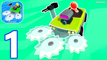 Z Machine - Gameplay Walkthrough Part 1 Stickman Zombie Car Survival (Android,iOS)