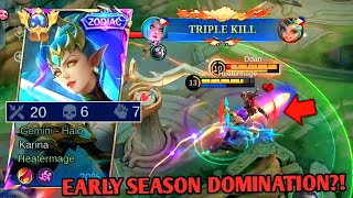 HYPER KARINA EARLY SEASON DOMINATION?! 😱🔥 TOP 1 GLOBAL KARINA