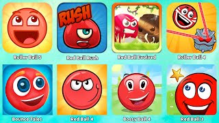 Red Ball 4,Red Ball 3,Roller Ball 5,Red Ball Rush,Red Ball Evolved,Roller Ball 4,Bossy Ball 4 screenshot 4