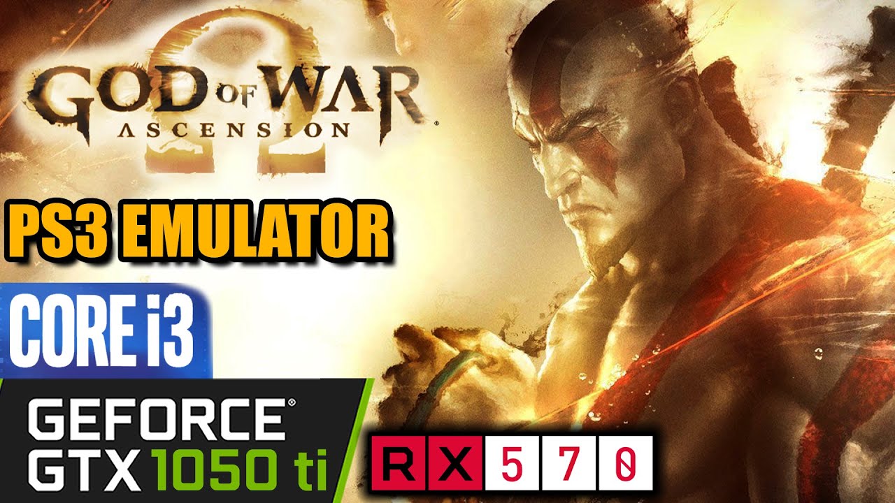 God Of War Ascension RPCS3 | GTX 1050 ti | RX 570 | i3 10100f | PC  Performance Test - YouTube