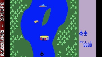 Intellivision - River Raid © 1983 Activision - Gameplay