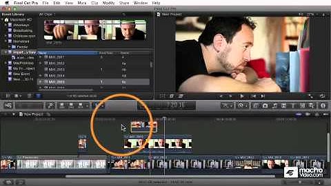 Final Cut Pro X 103: Editing In The Magnetic Timeline - 24 Overwrite to the Primary Storyline