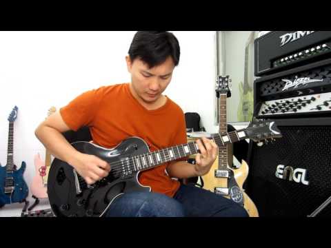 Dean Thoroughbred X Electric Guitar Classic Black Demo