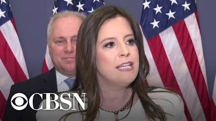 Elise Stefanik speaks after winning House GOP leadership role, replacing Liz Cheney