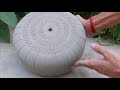 Creative Ideas and DIY Projects at Home | Simple &amp; Easy DIY Cement Pot