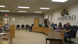 August 3, 2021 City of Hartford City Council Meeting