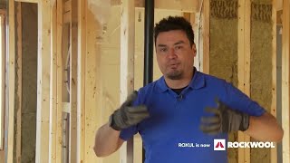 Insulate and Soundproof an Interior Wall or Room with ROCKWOOL