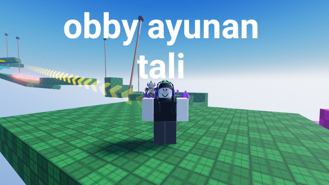 Tali Rp Aku memainkan obby ayunan tali di Roblox 😄😋#roblox #art #obby #rp # ...