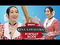 Rina Sawayama Paints A Self-Portrait And Answers Questions About Her Life | Portrait Mode