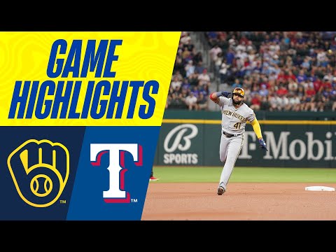Brewers vs. Rangers