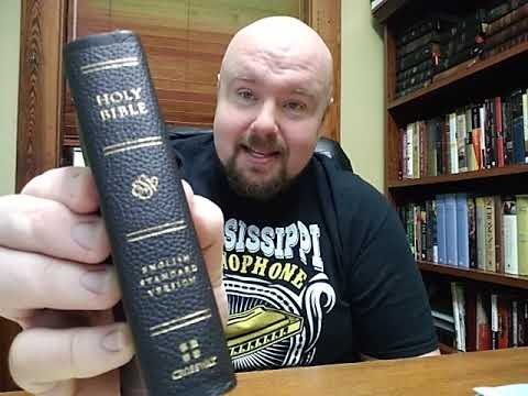 The Durable Crossway Buffalo Leather Pocket Bible