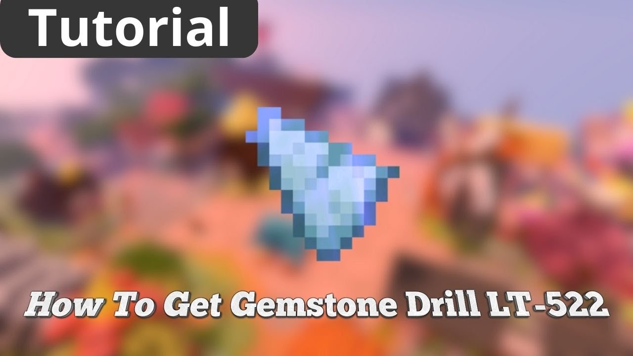 How To Get GEMSTONE DRILL LT 522 In Hypixel Skyblock YouTube How to get gemstone drill lt 522 in hypixel skyblock youtube