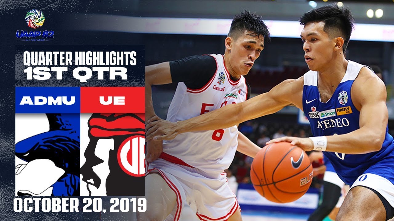 ADMU vs. UE - October 20, 2019 | 1st Quarter Highlights | UAAP 82 MB