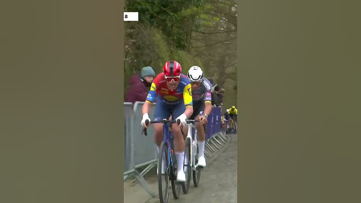 Mads Pedersen LAUNCHES up the Taaienberg 🚀