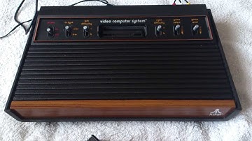 Atari 2600 video av mod and L.E.D mod (pal)