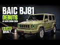 BAIC BJ81 Debut Stuns Beijing Auto Show 2026