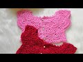 صدر كروشيه الاكثر طلبا بغرزه المروحه 
Crochet yoke for dress