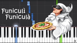 Funiculì Funiculà - Italian Song - Piano Tutorial by Easy Piano