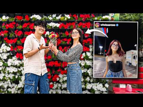 I Finally Asked My Instagram Crush on a Date… 👀❤️ ft @Aarzoo Gaba