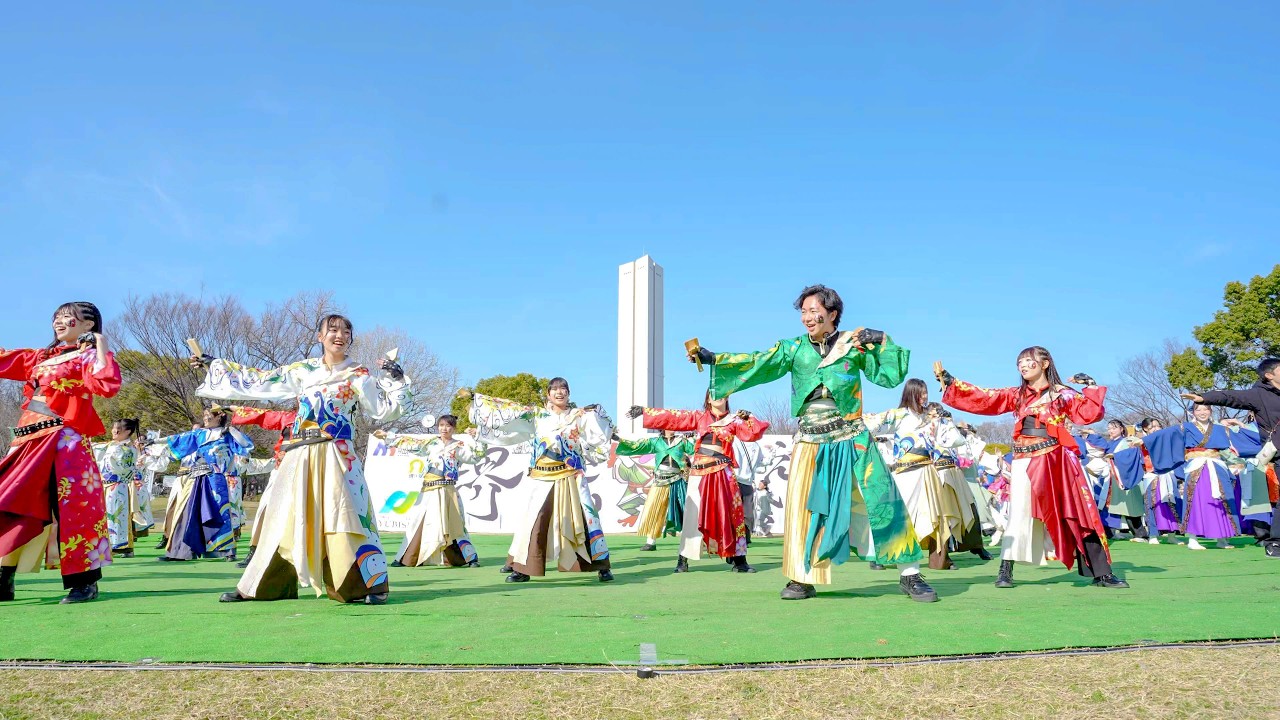 [4K] 総踊り③『うらじゃ音頭』　堺よさこいかえる祭り 2026 大仙公園会場 (前方)